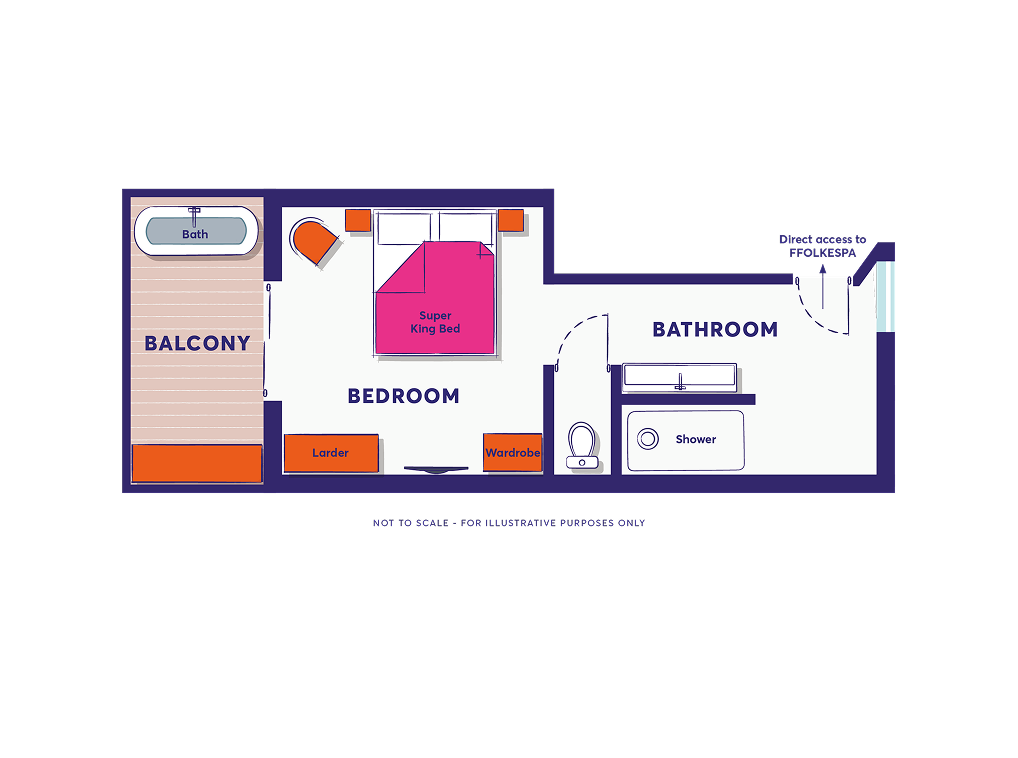 Upper Courtyard Floorplan