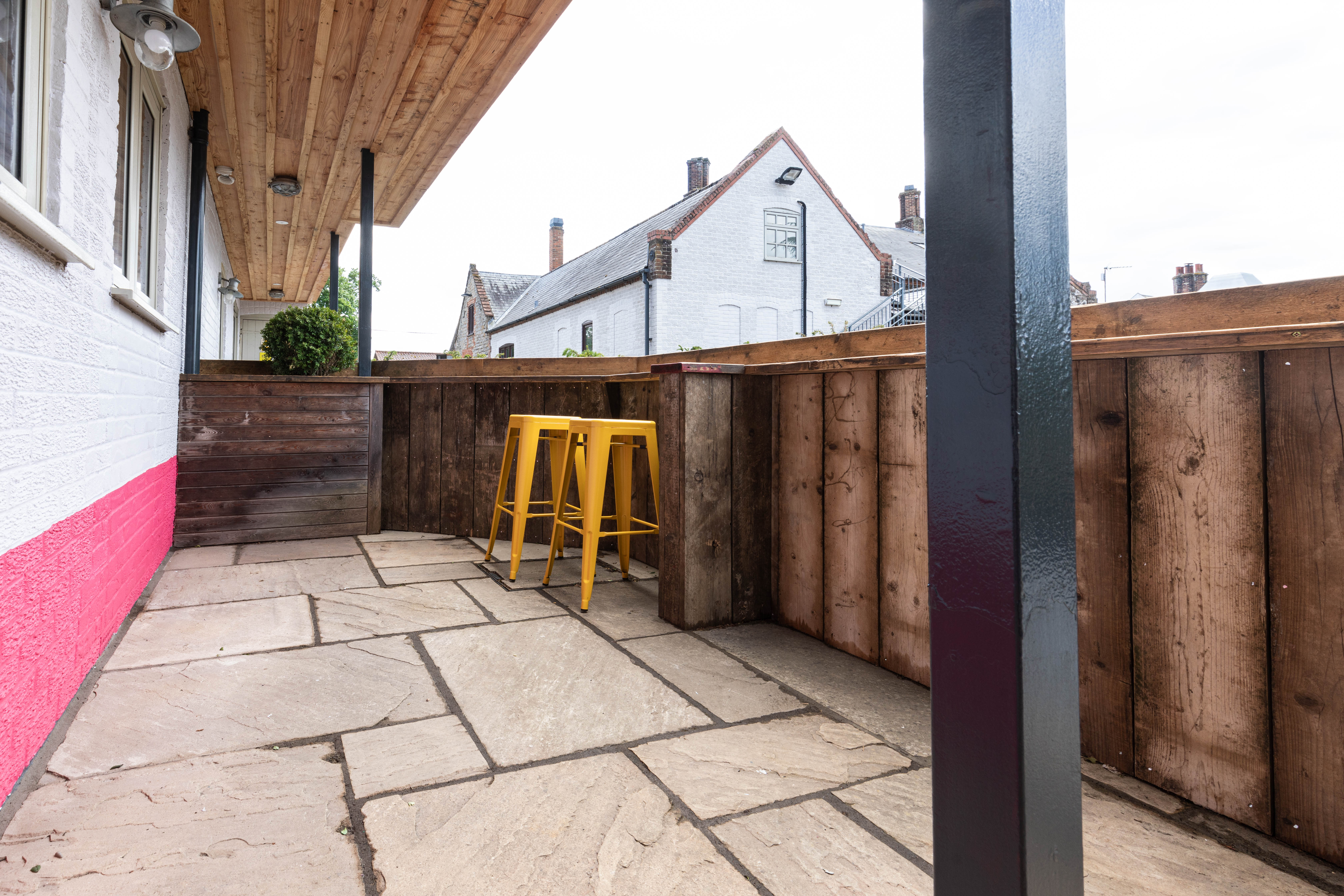 Outdoor seating 