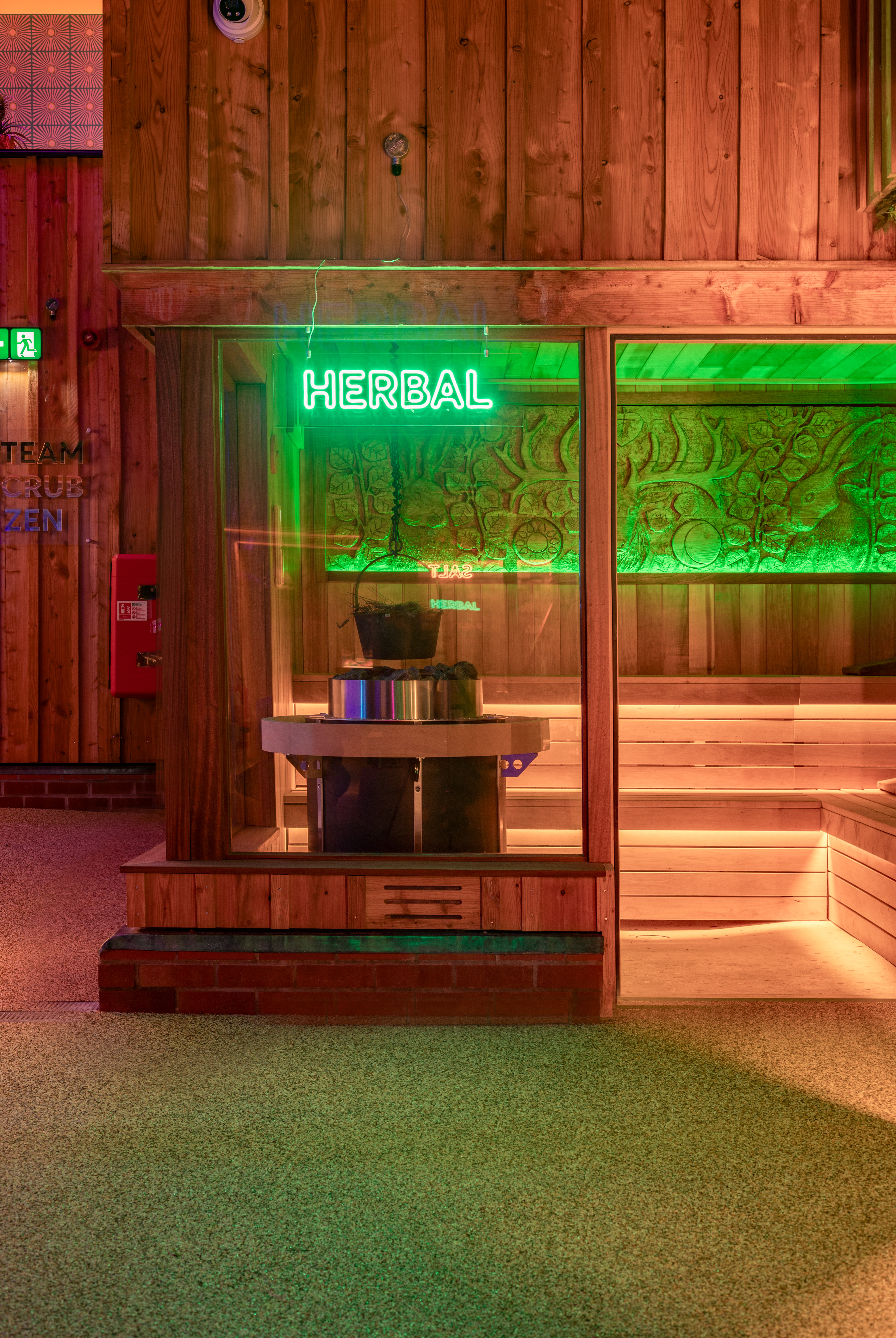 Herbal sauna 