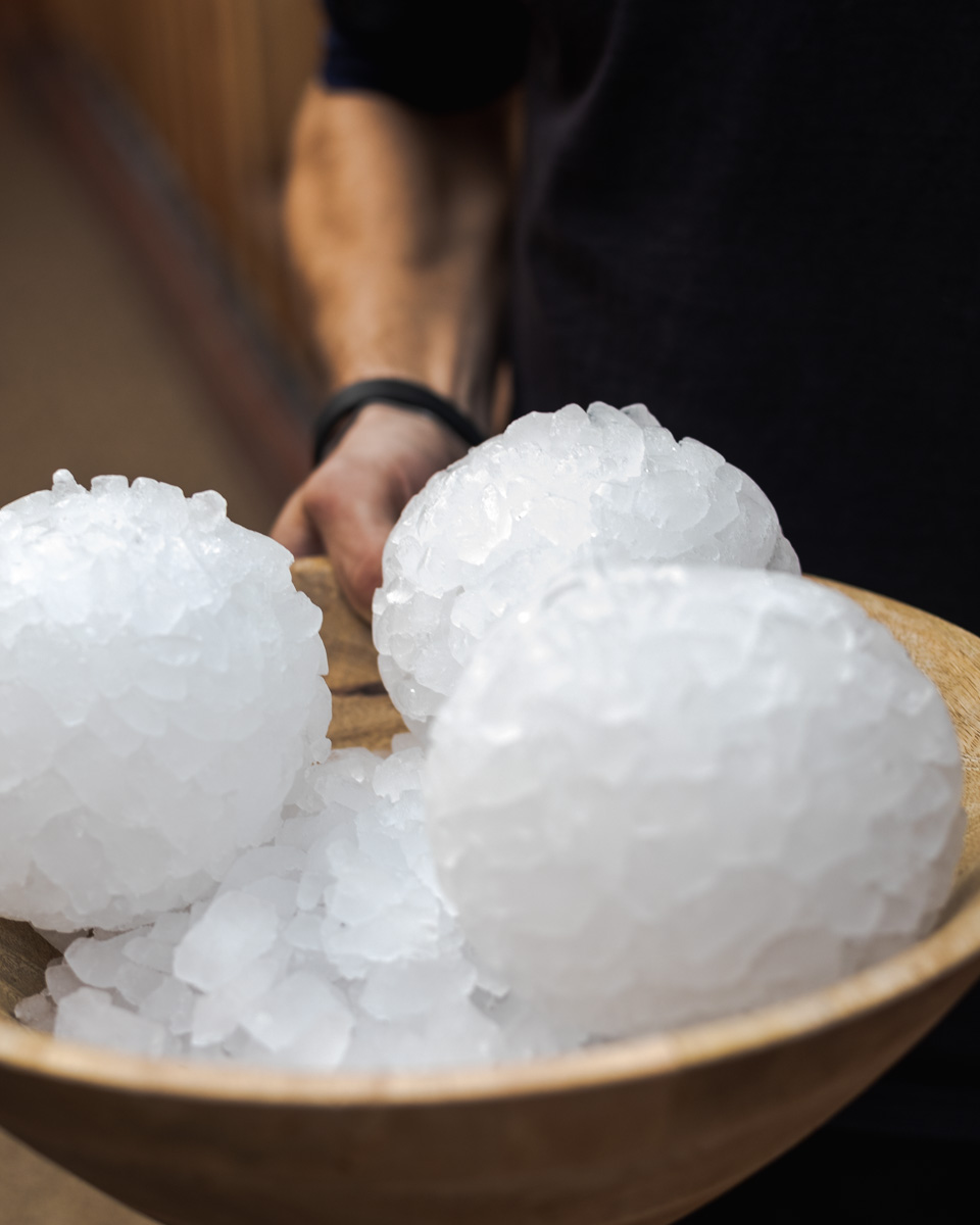Ritual ice balls 